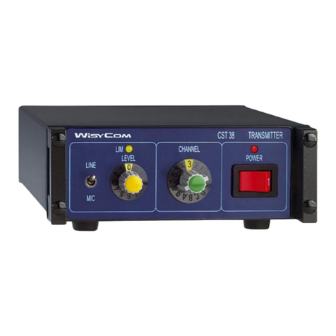 WisyCom CST38 User manual WisyCom CST38 User manual