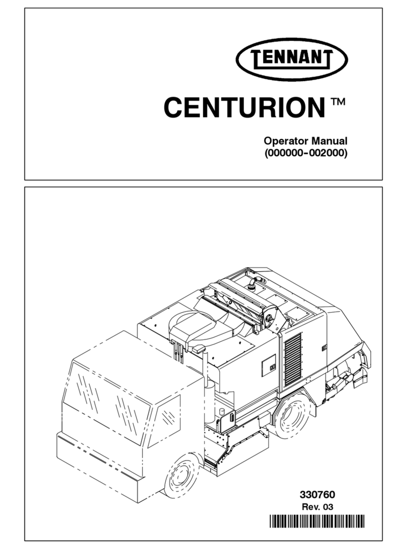 Tennant CENTURION Operator's manual