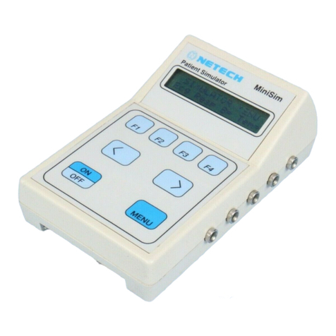 Netech MiniSim 1000 instruction manual