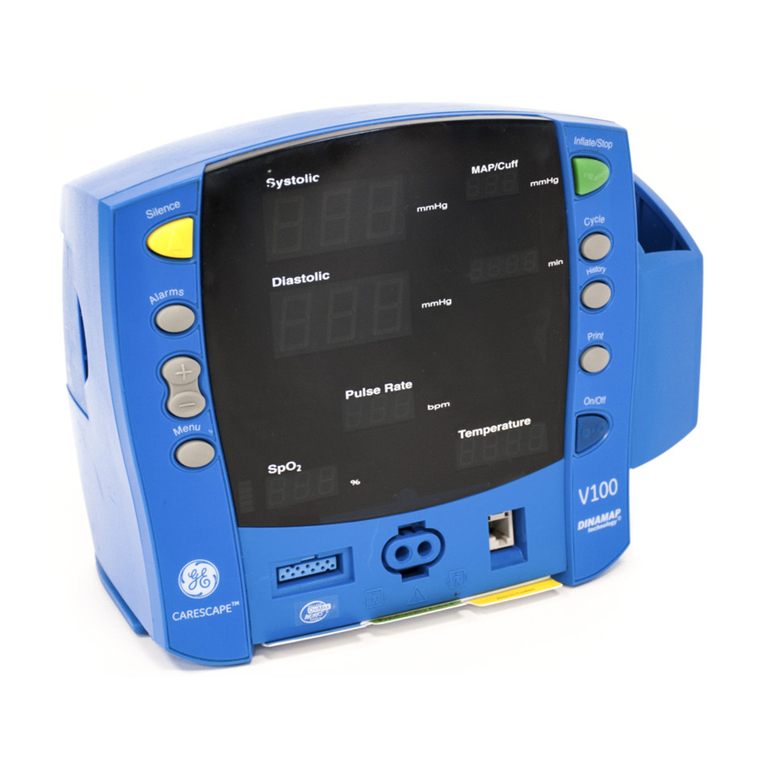 GE CareScape V100 User manual