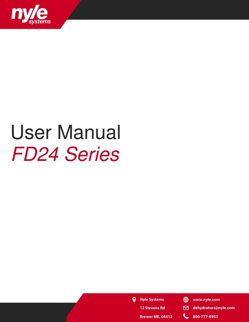Nyle Systems FD10 user manual