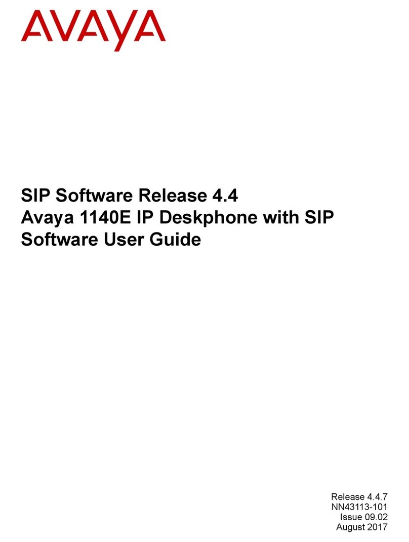 Avaya 1140E Safety guide