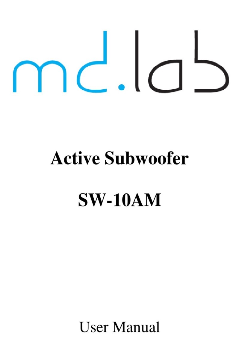 md.lab SW-10AM user manual