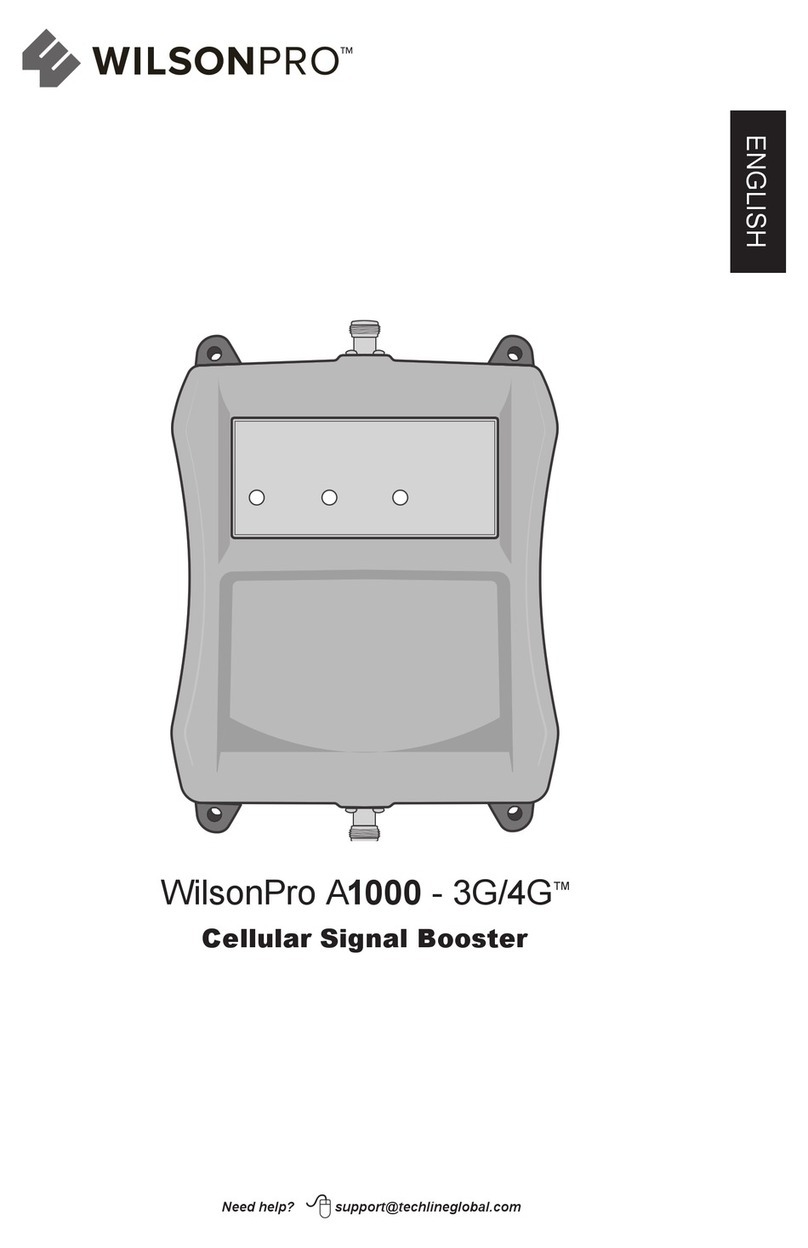 WILSON PRO A1000 User manual