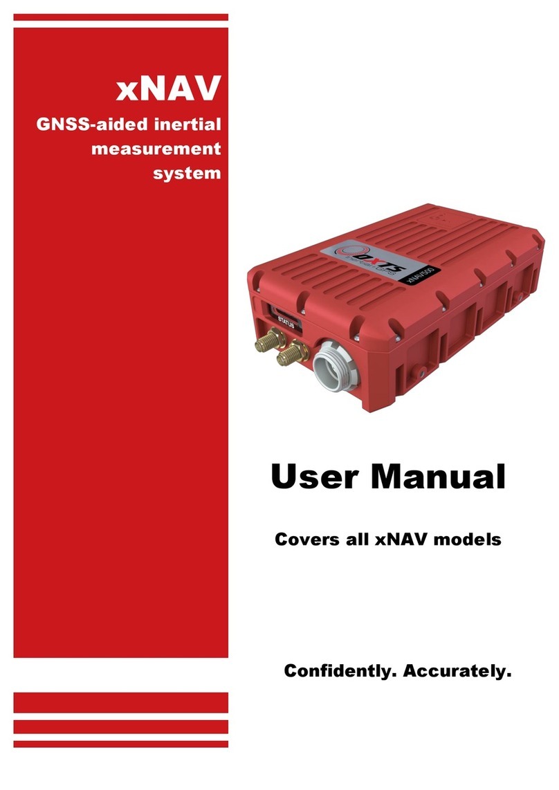 Oxford Technical Solutions xNAV user manual
