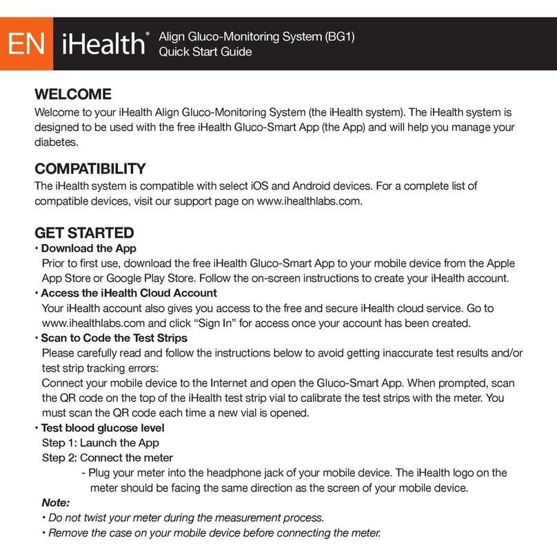 iHealth BG1 quick start guide