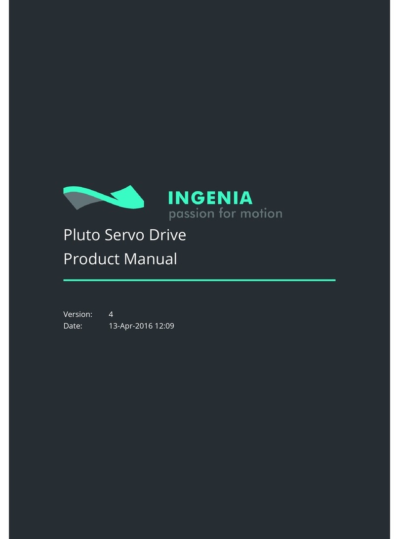 INGENIA Pluto User manual