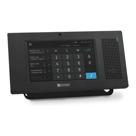 Commend Duetto EE 980 User manual