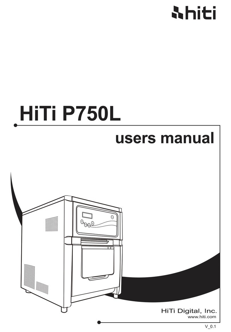 HiTi Digital P750L User manual