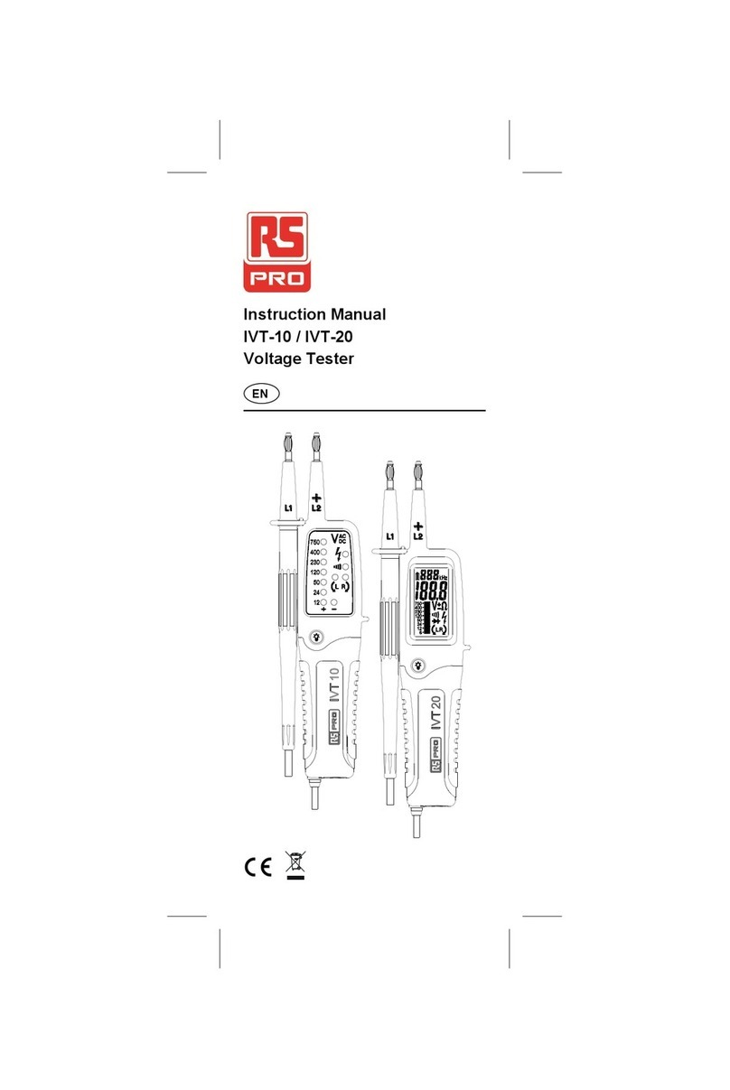 RS IVT-10 instruction manual