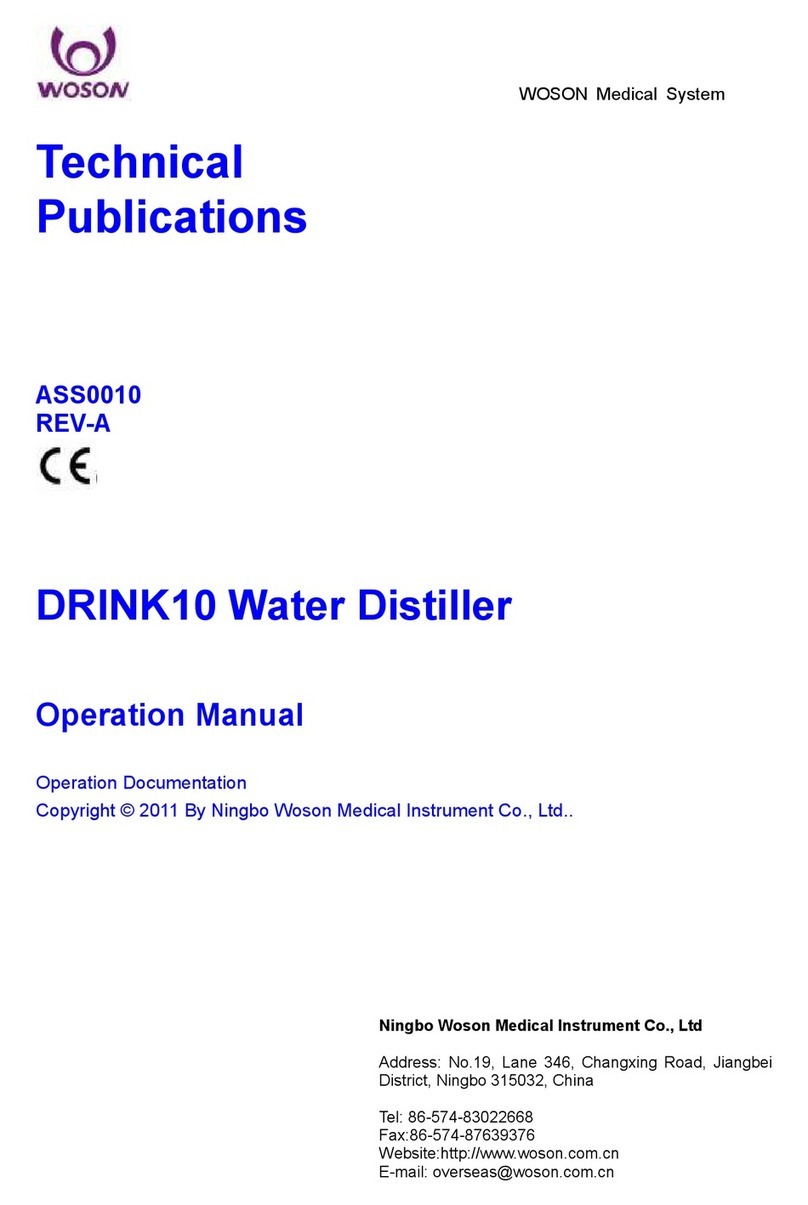 Woson DRINK10 Operation manual