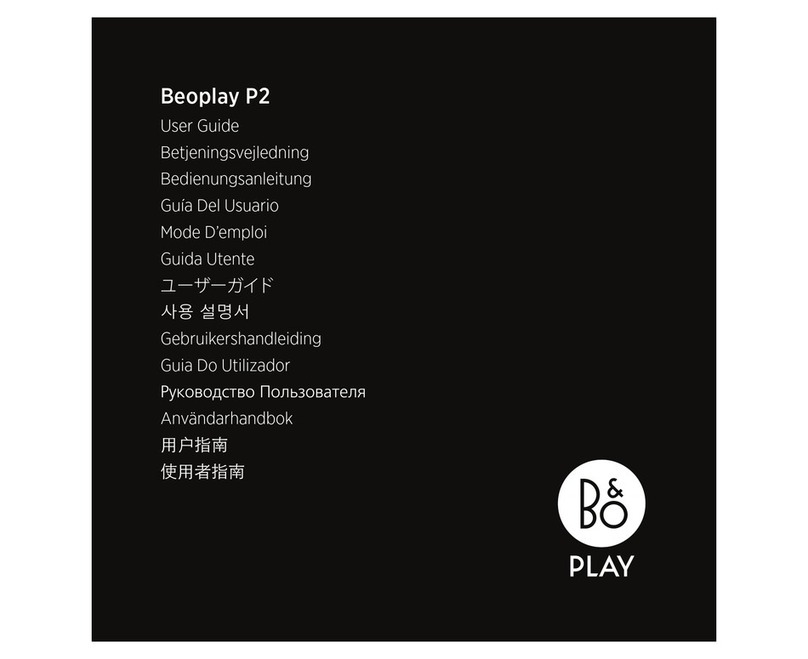 BeoPlay P2 user guide