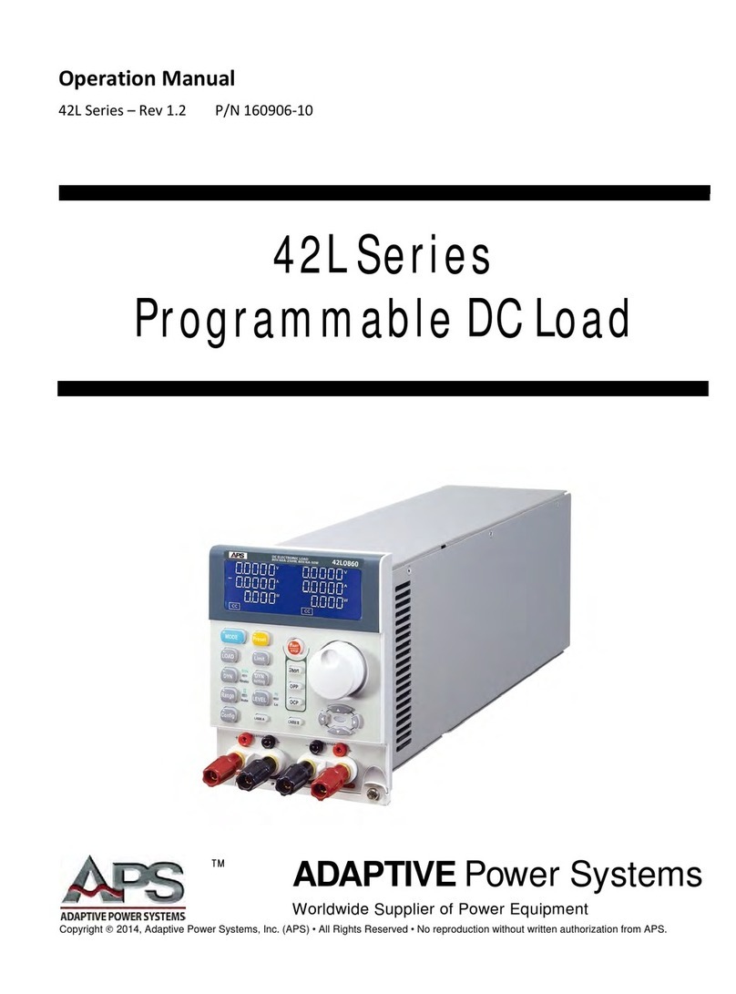 APS 42L Series Operation manual