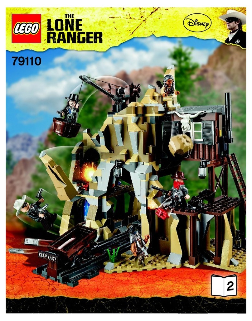 LEGO the long ranger 79110 User manual LEGO the long ranger 79110 User manual