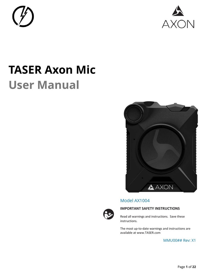 Taser Axon Mic AX1004 user manual
