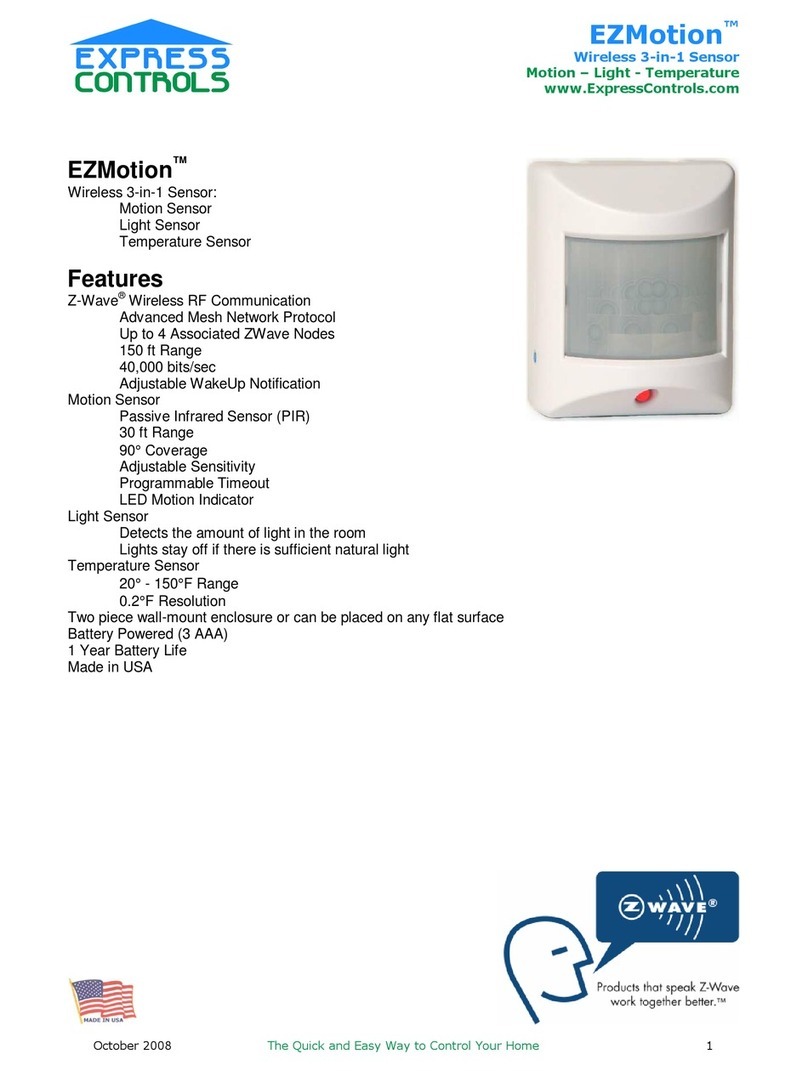Express Controls EZMotion user manual