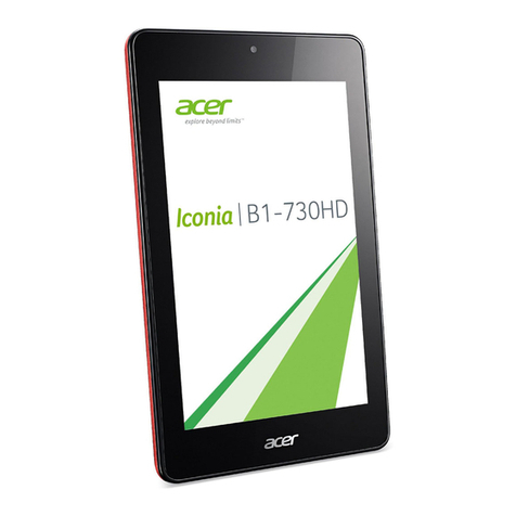 Acer Iconia One 7 B1-730HD User manual