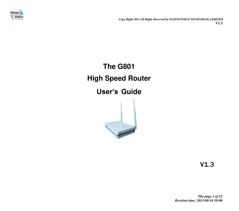 Flyingvoice G801 user guide