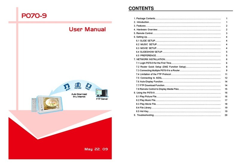 EYEZONE P070-9 user manual