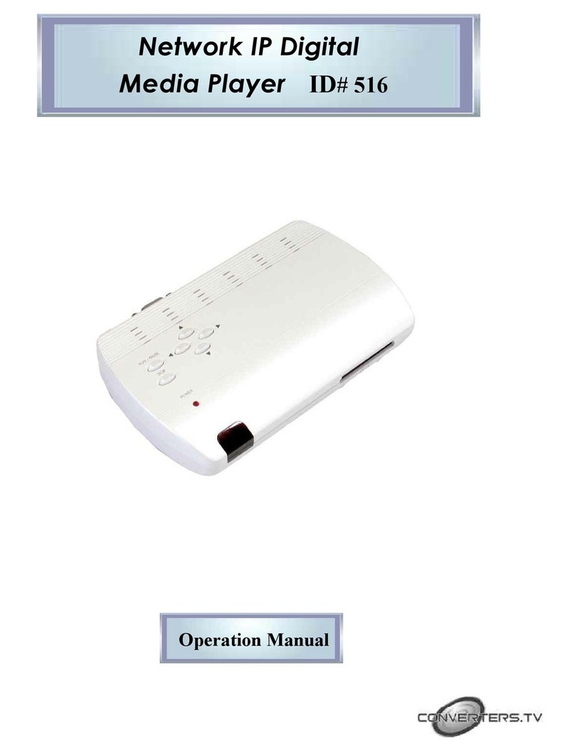 Converters.TV 516 User manual