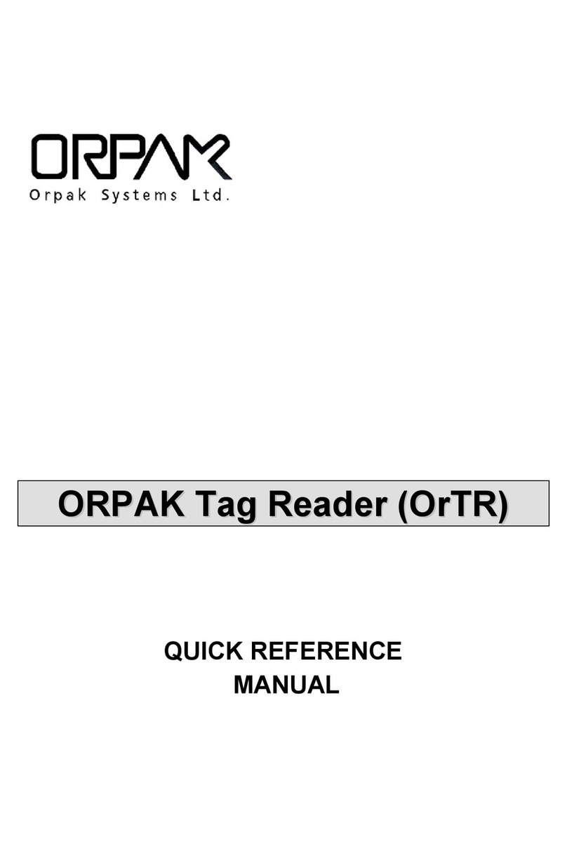 Oprak OrTR Quick reference manual