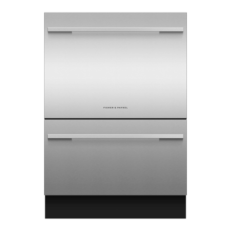 Fisher & Paykel DOUBLE DISHDRAWER DD24DI User manual