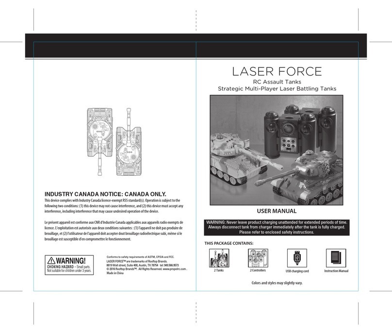Propel RC LASER FORCE User manual