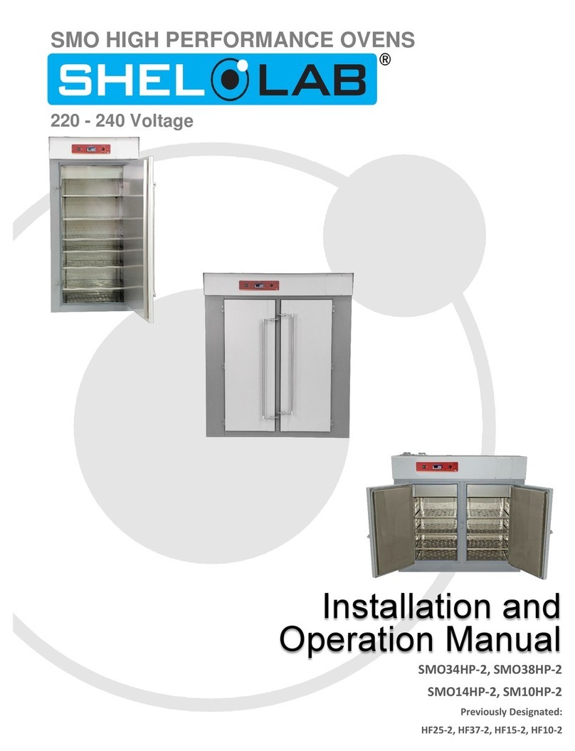 shelolab SMO34HP-2 Installation and operation manual