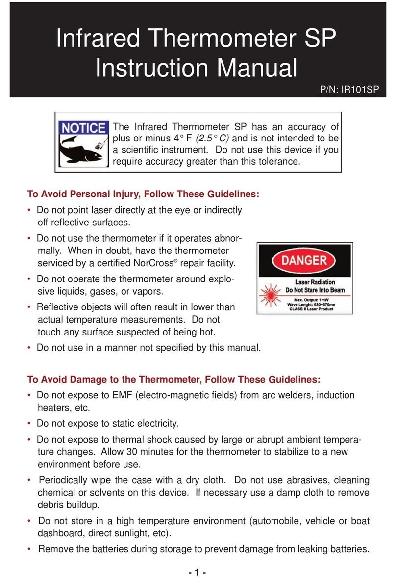 Norcross IR101SP instruction manual