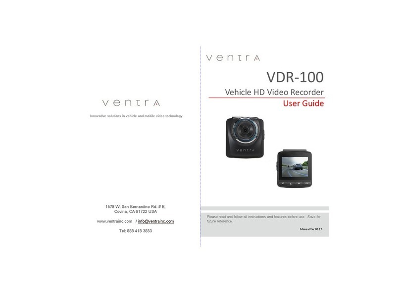 VENTRA VDR-100 user guide