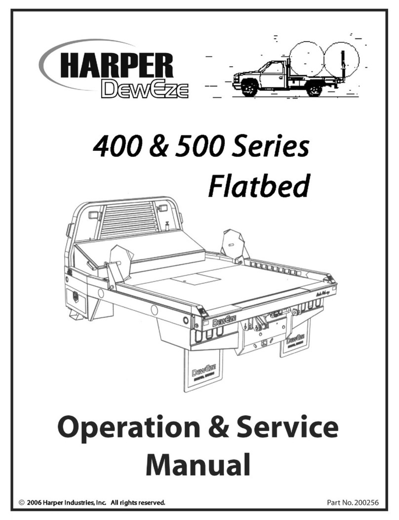 DEWEZE 470 Operation & service manual