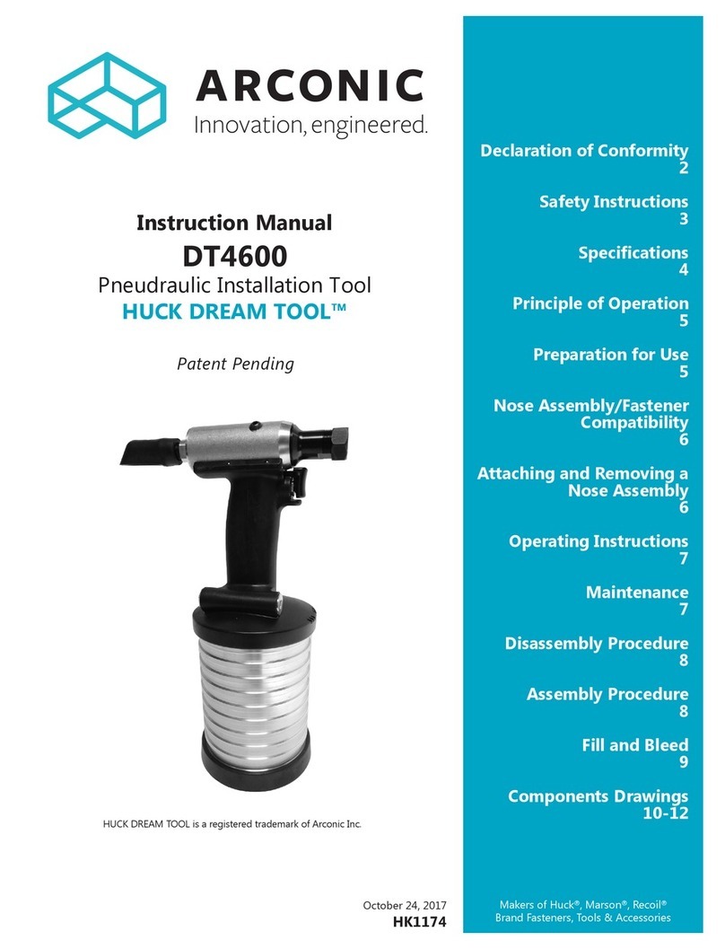 Arconic DT4600 User manual