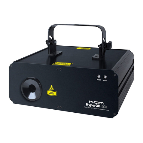 KAM Laserscan Hyper 3D User manual