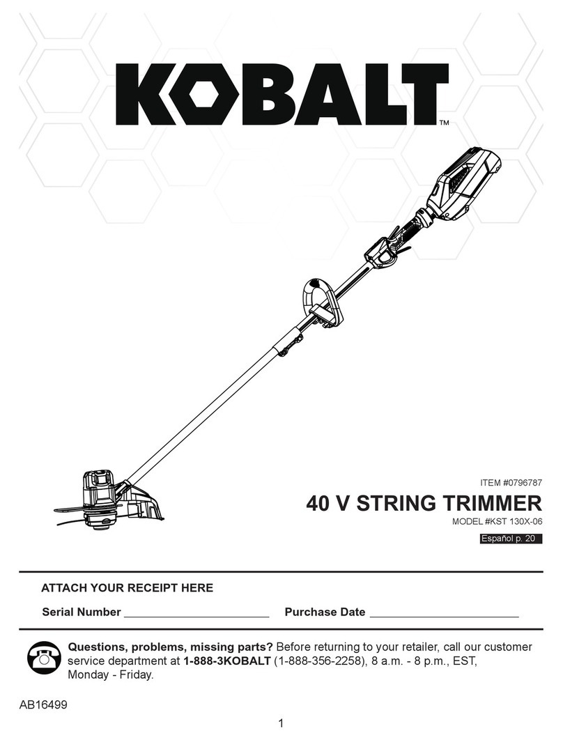 Kobalt KST 130X-06 User manual