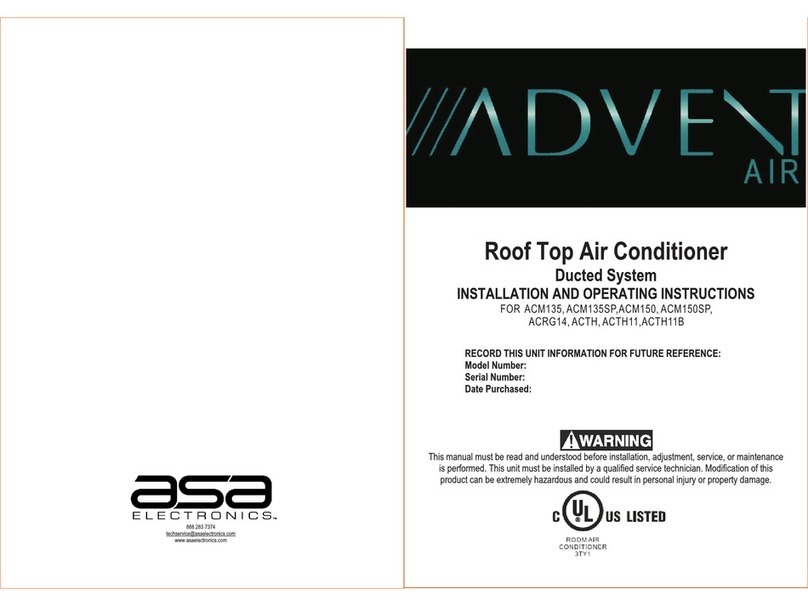 ASA Electronics ACM135 User manual
