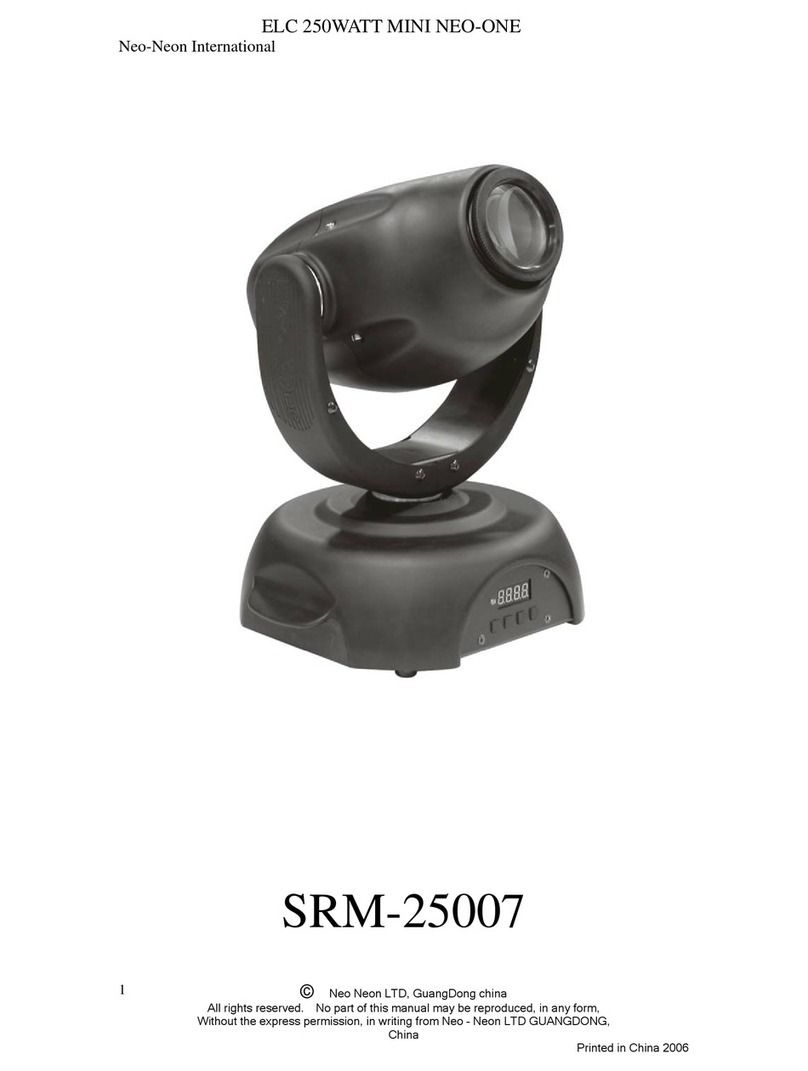 Neo-Neon SRM-25007 user manual