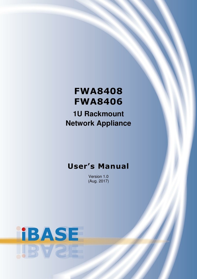 IBASE Technology FWA8408 user manual