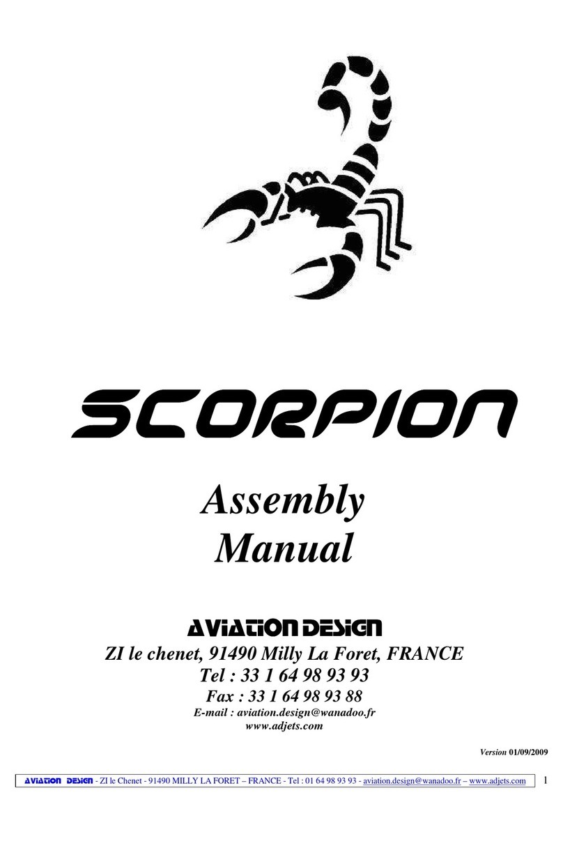Aviation Design super scorpion Assembly manual