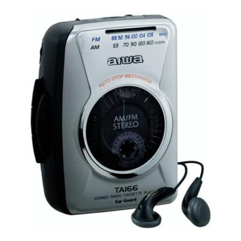 Aiwa HS-TA166 User manual