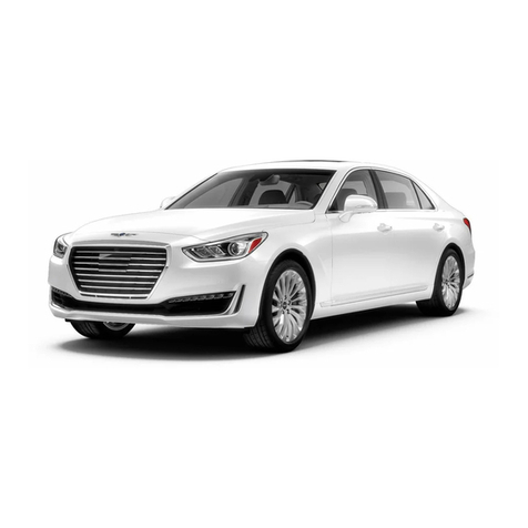 Genesis G90 2018 owner's manual
