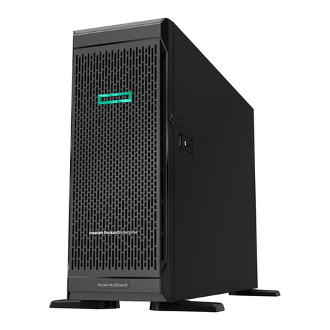 HPE ProLiant ML350 Gen10 User manual