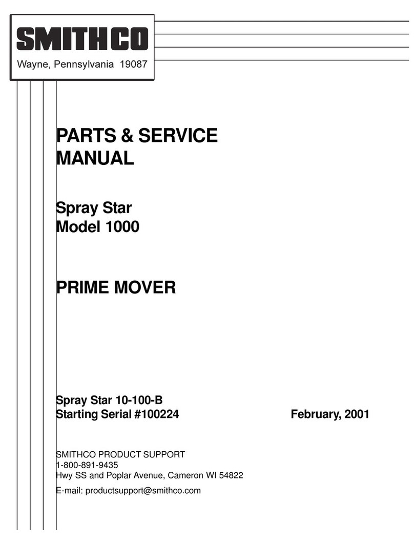 Smithco Spray Star 1000 Quick start guide