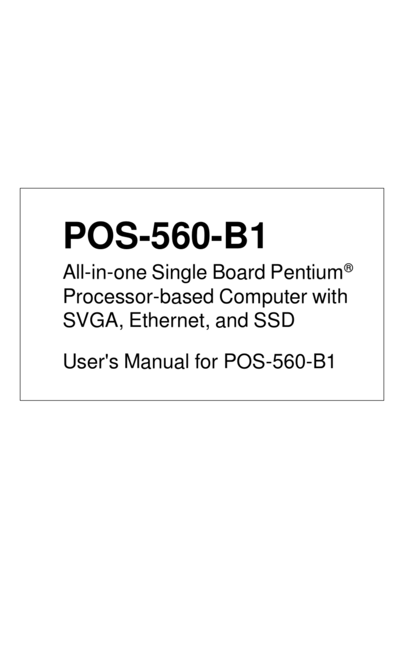 Advantech POS-560-B1 user manual