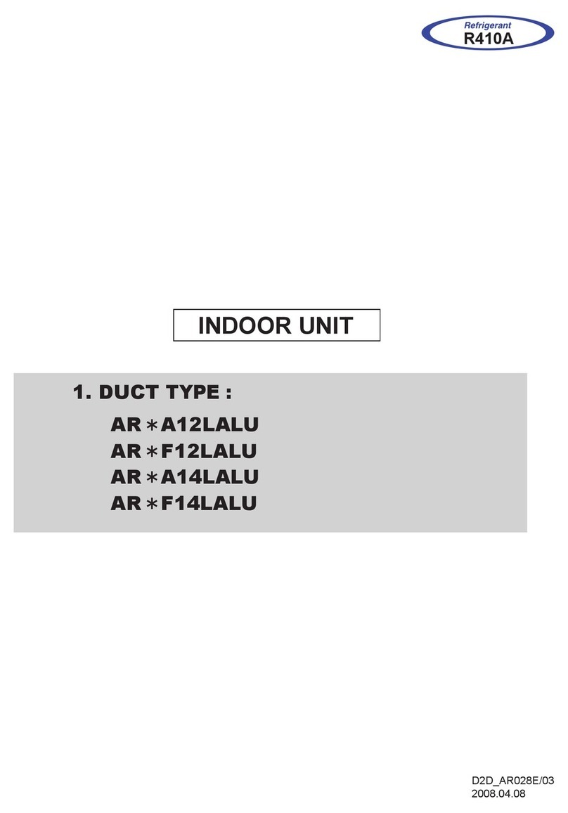 Fujitsu AR*A12LALU series User manual Fujitsu AR*A12LALU series User manual