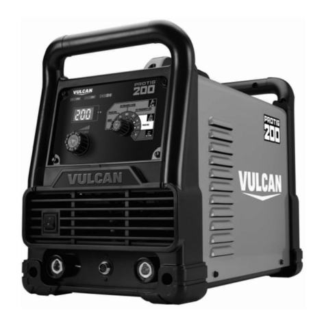 Harbor Freight Tools VULCAN PROTIG 200 Assembly instructions