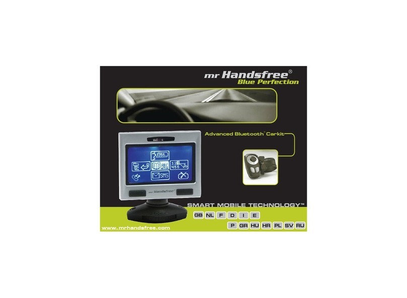 MRHANDSFREE BLUE PERFECTION User manual
