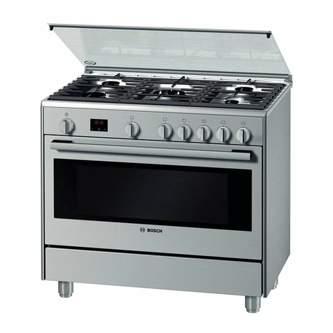 Bosch HSG738256M User manual