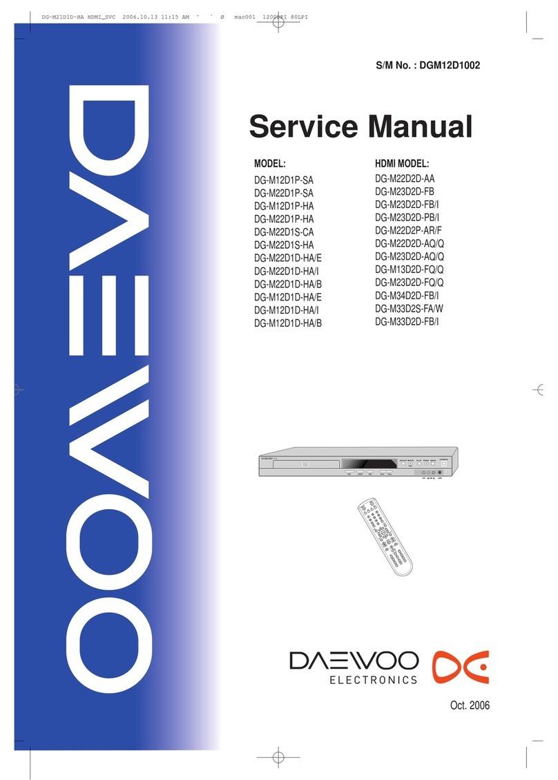Daewoo DG-M12D1P-SA User manual Daewoo DG-M12D1P-SA User manual