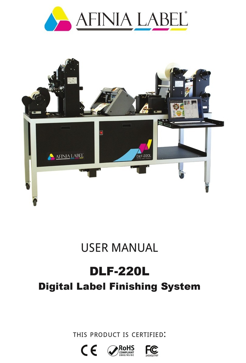 AFINIA LABEL DLF-220L User manual
