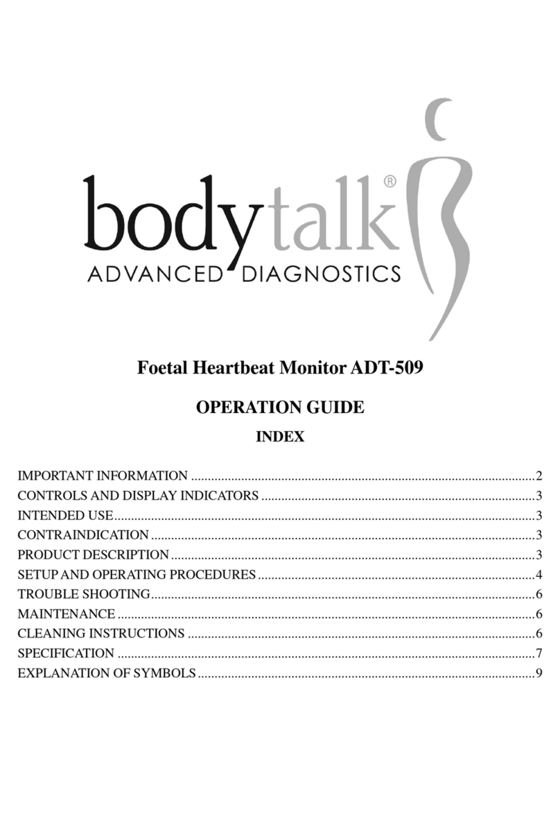 BodyTalk ADT-509 User manual